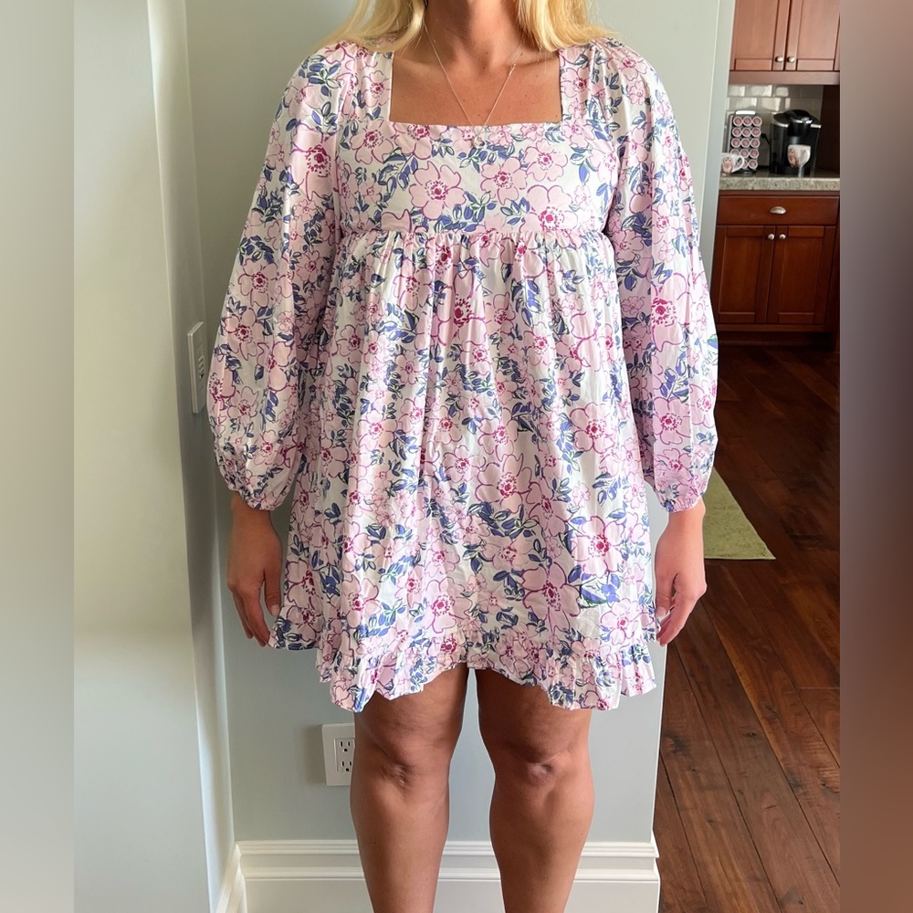Multicolor floral dress